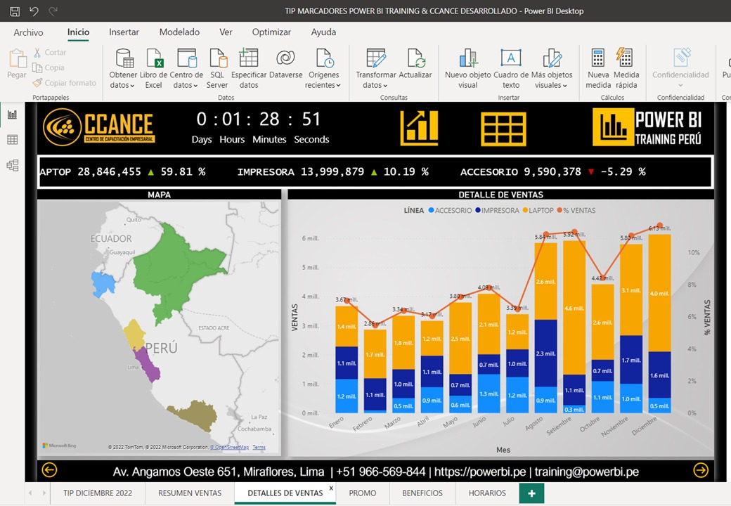 C Mo Usar Marcadores Para Crear Escenarios En Power Bi Power Bi