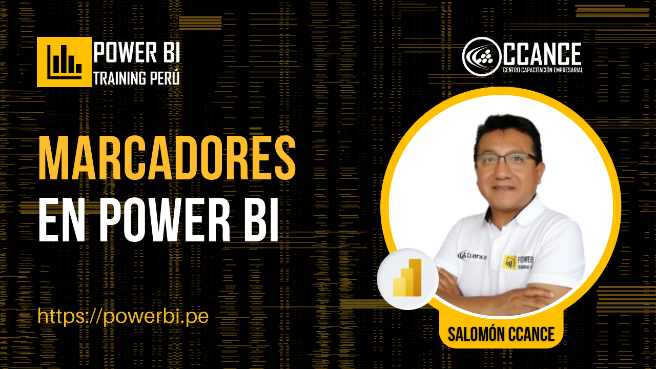 Cómo usar Marcadores en Power BI POWER BI TRAINING PERÚ